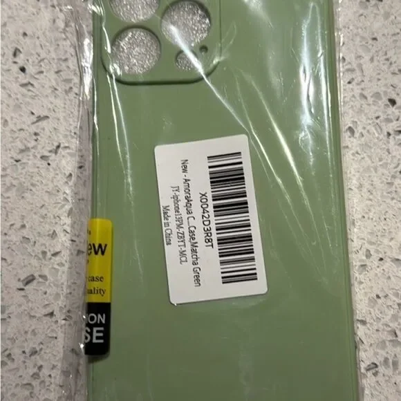 IPhone 13 Pro Max Case 6.7", Slim Liquid Silicone Soft Gel Fashion Case - Picture 3 of 6